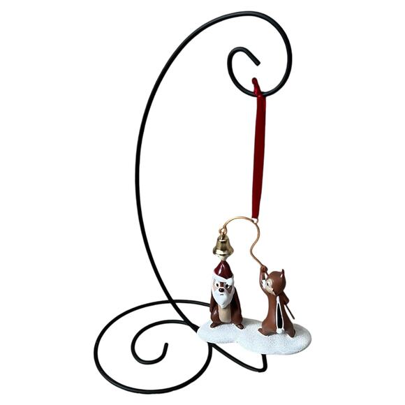 Disney Chip and Dale Bell Mischief Makers Holiday Ornament - Picture 2 of 4